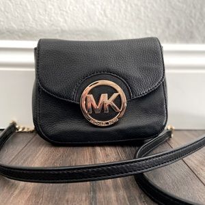 Michael Kors Black Crossbody Purse
